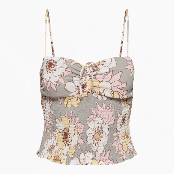 Aritzia Tops - Wilfred Ballet Camisole Basalt Gry/Poetic Pnk